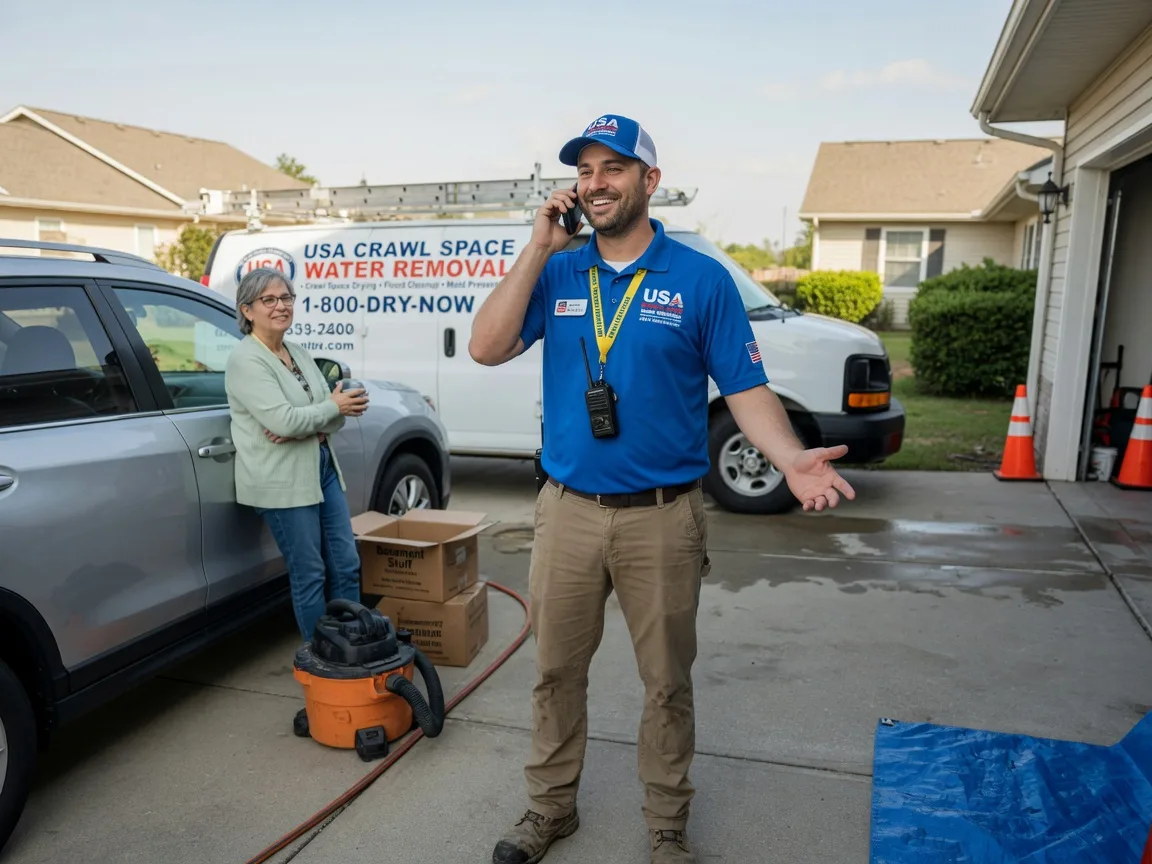 Crawl Space Water Removal Bush, LA FAQs